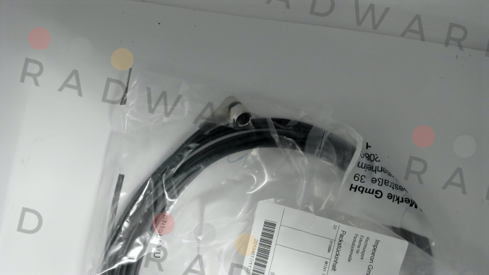 Winkelstecker N20 90° mit 3 m PU-Kabel Merkle