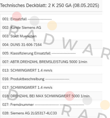 2K250GA// 4161 071 0605 Zf