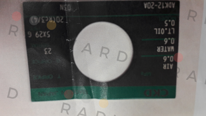 ADK12-20A-03M-DC24V Ckd