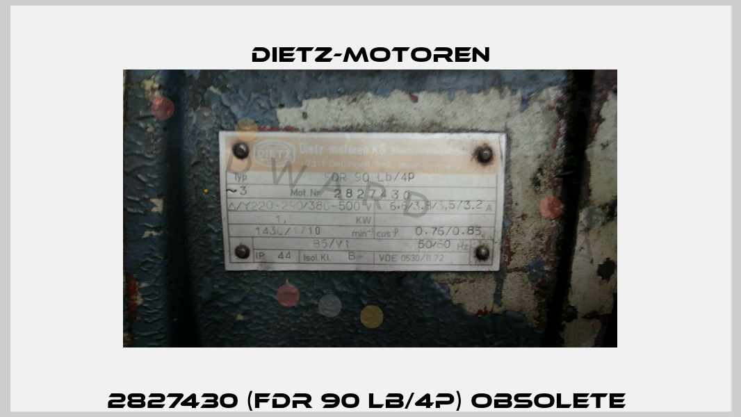 2827430 (FDR 90 Lb/4P) OBSOLETE  Dietz-Motoren