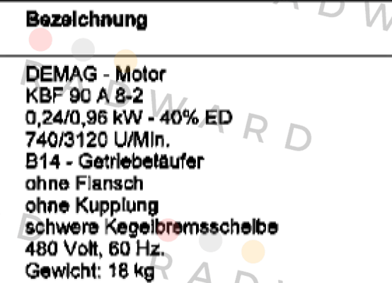 KBF 90A 8/2 Demag