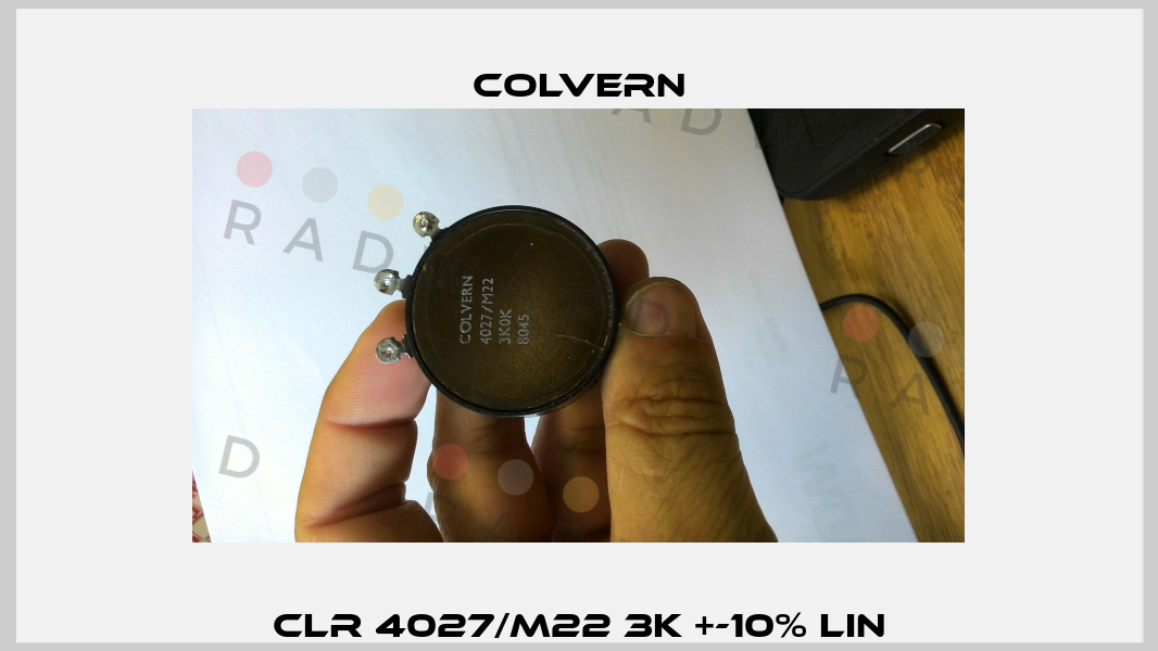 CLR 4027/M22 3K +-10% LIN Colvern