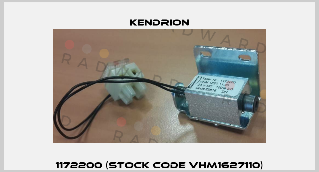 1172200 (stock code VHM1627110) Kendrion