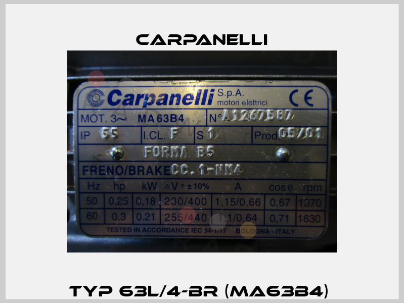 Typ 63L/4-BR (MA63b4)  Carpanelli