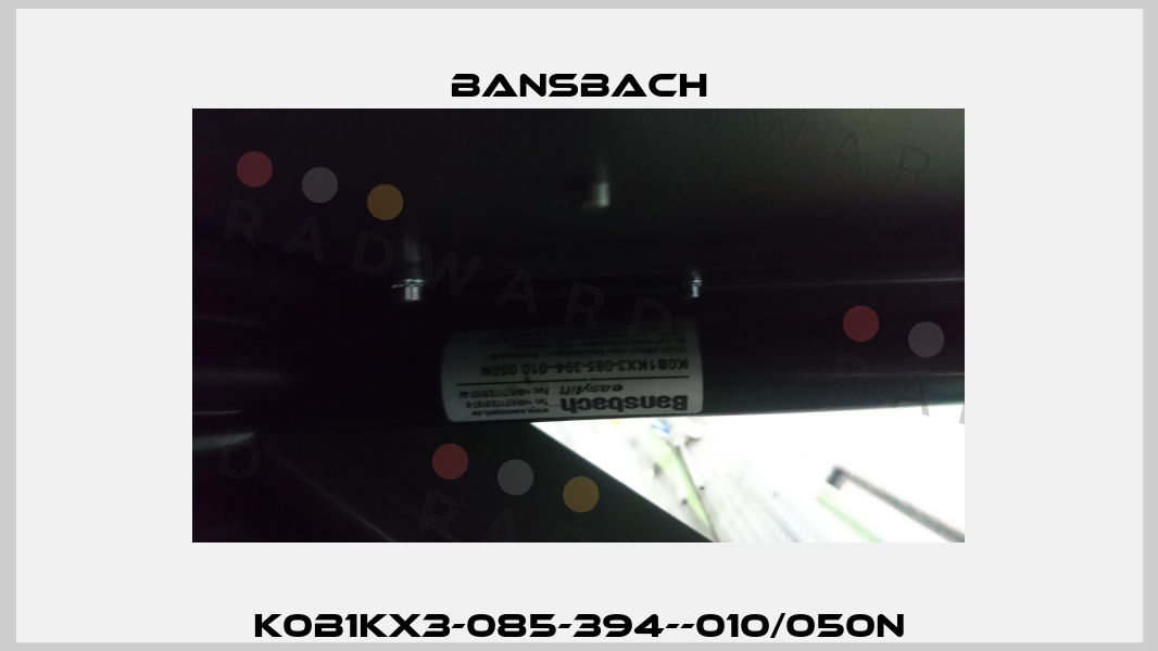 K0B1KX3-085-394--010/050N Bansbach