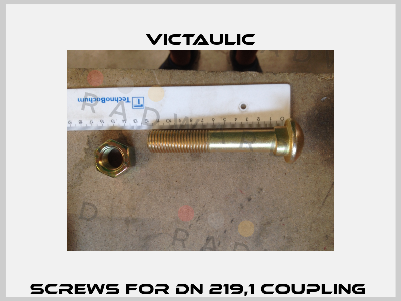 Screws for DN 219,1 coupling  Victaulic