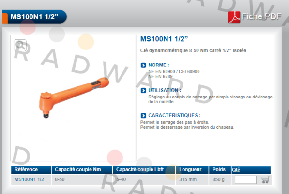 MS100N1 1/2  Sibille Fameca