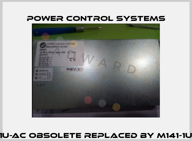 M131-1U-AC obsolete replaced by M141-1U-PFC  Power Control Systems