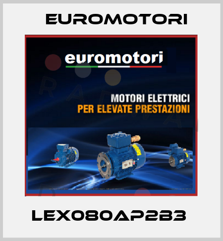 LEX080AP2B3  Euromotori