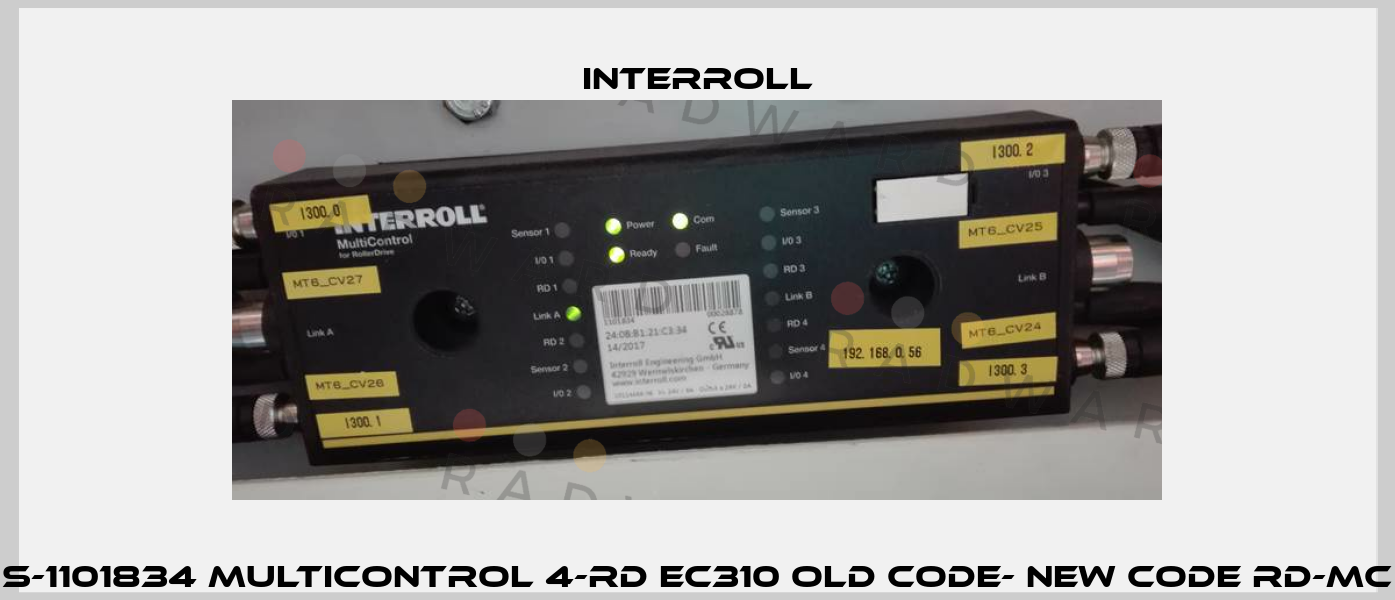 S-1101834 MULTICONTROL 4-RD EC310 old code- new code RD-MC Interroll