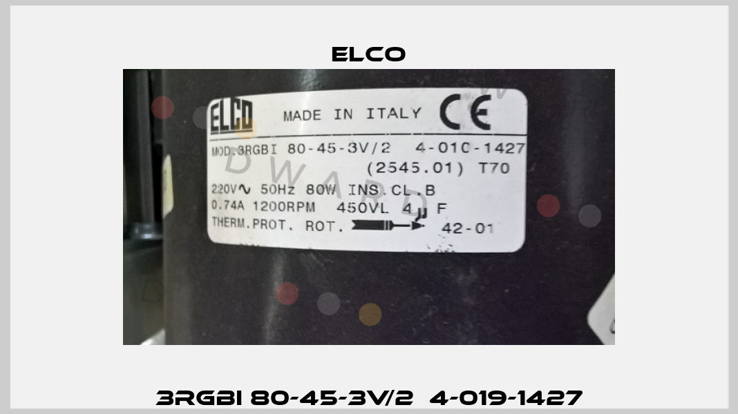 3RGBI 80-45-3V/2  4-019-1427 Elco