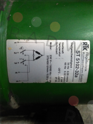 ST 5102- 32a obsolete, replacement MV 5211  RTK Regeltechnik