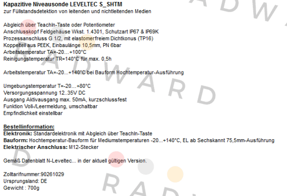  LEVELTEC S-SHTM  Hengesbach