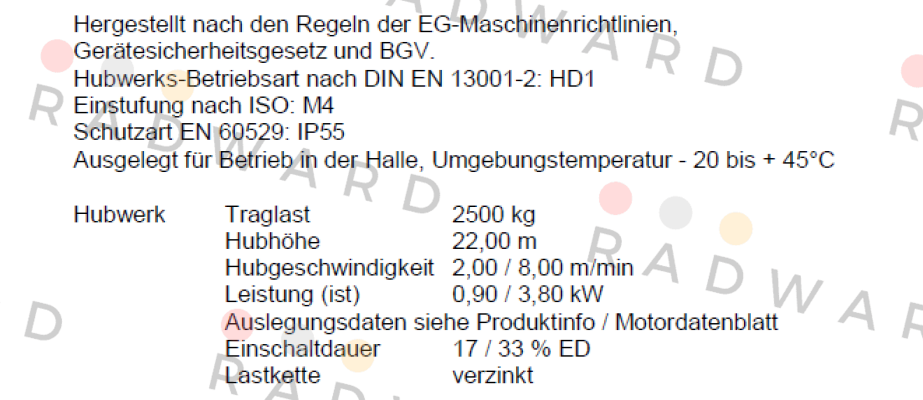 ST 5025-8/2 1/1 Stahl CraneSystems