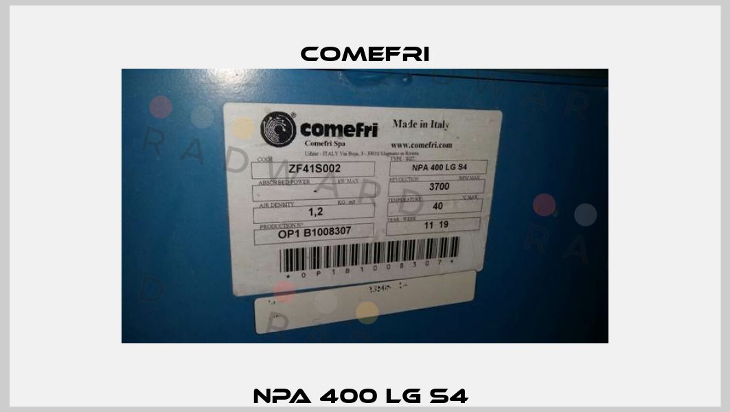 NPA 400 LG S4  Comefri