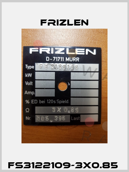 FS3122109-3X0.85  Frizlen