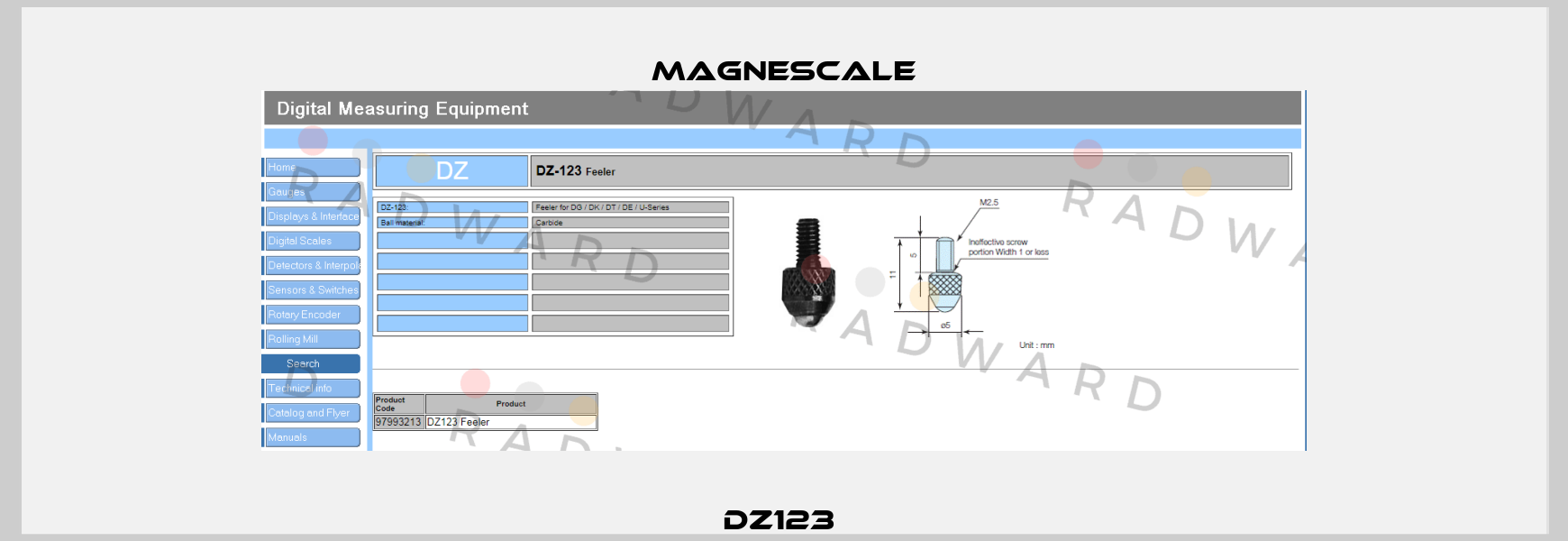 DZ123  Magnescale