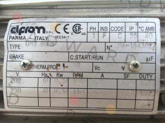 13-EB34004 OEM ORANGE1 (Elprom)