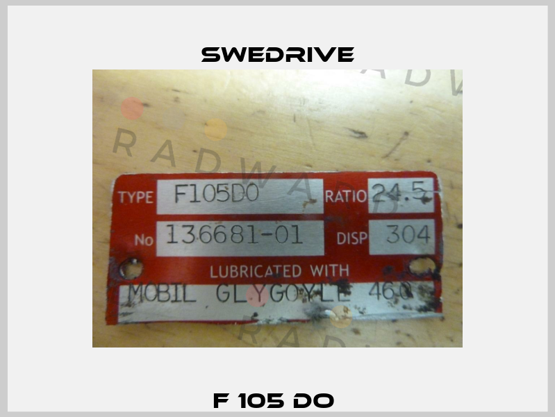 F 105 DO  Swedrive