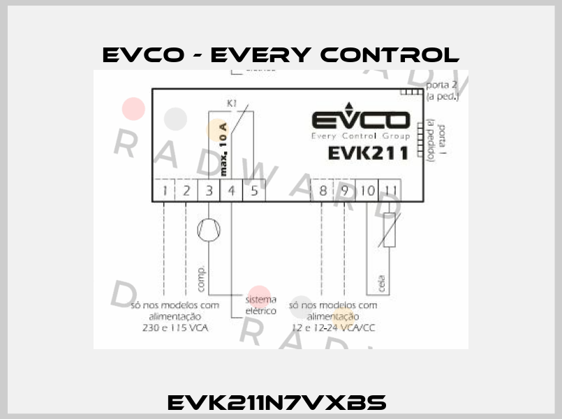 EVK211N7VXBS  EVCO - Every Control