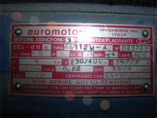 Brake for ASA 112 M-4  Euromotori