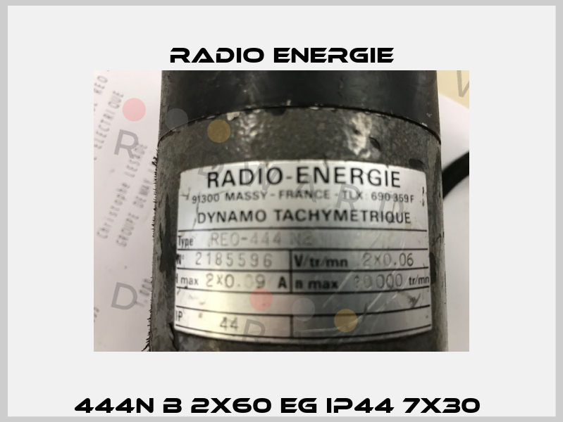 444N B 2X60 EG IP44 7X30  Radio Energie