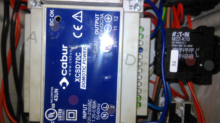 XCSD70C - not available, alterantive - XCSD1072W024VAA Cabur