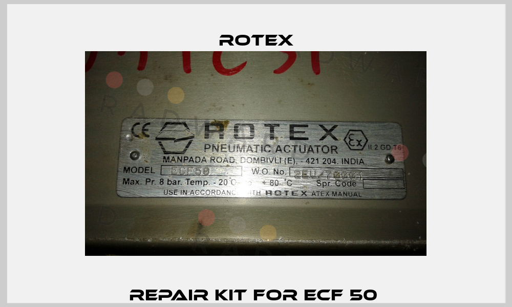 Repair kit for ECF 50  Rotex