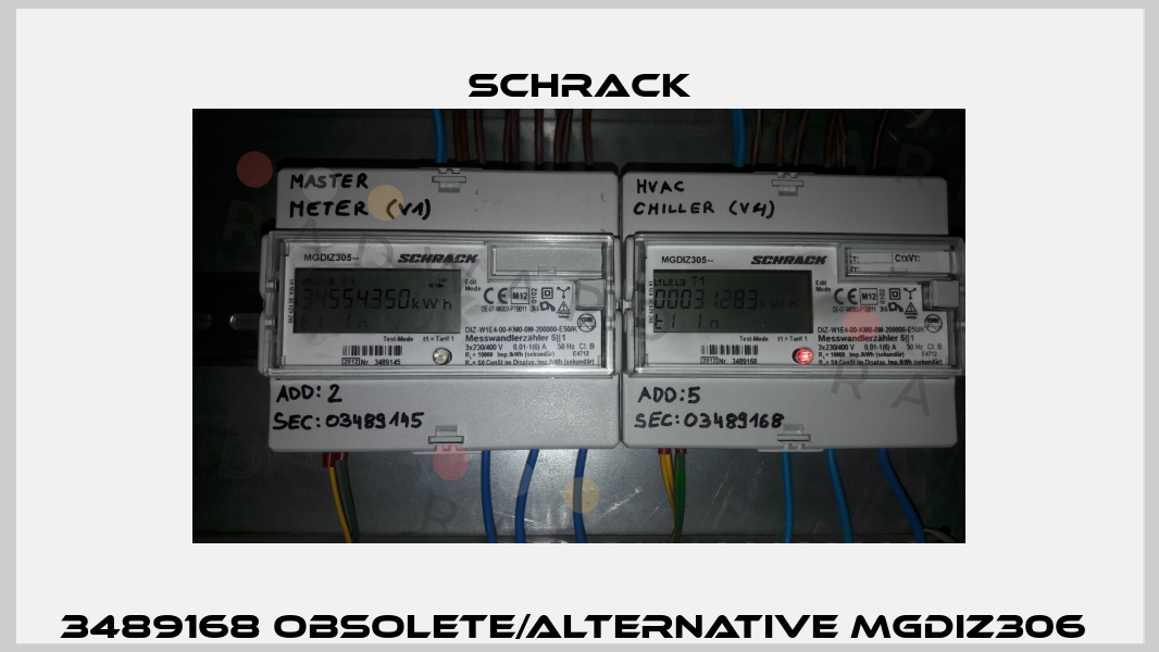3489168 obsolete/alternative MGDIZ306  Schrack