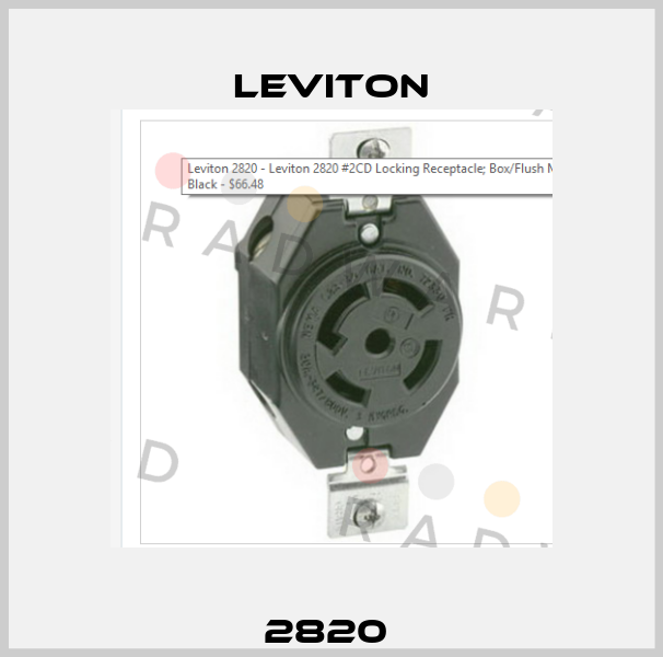 2820  Leviton