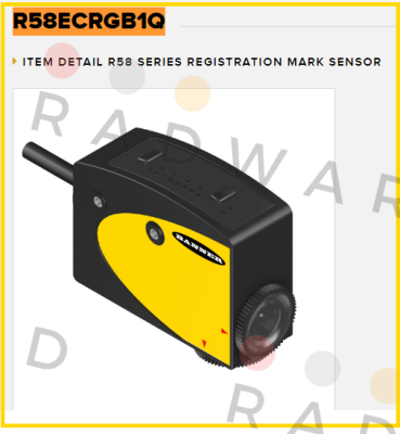 R58ECRGB1Q Banner Engineering