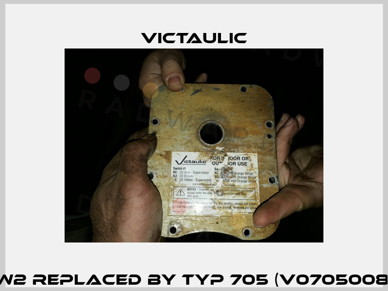 V030351HW2 REPLACED BY Typ 705 (V07050089000008)  Victaulic