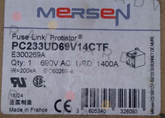 E300269A / PC233UD69V14CTF Mersen
