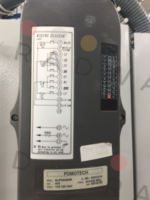 ALPHA500R Fomotech