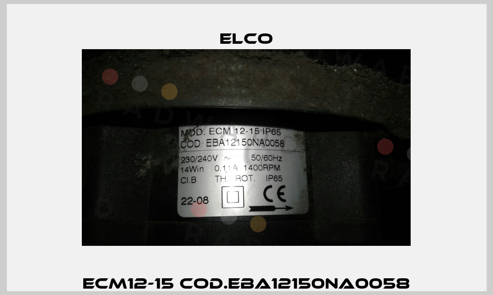 ECM12-15 COD.EBA12150NA0058 Elco