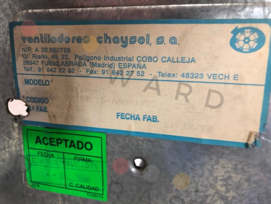 7600013 Chaysol