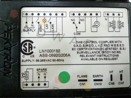 ASS-0692G206A Pektron