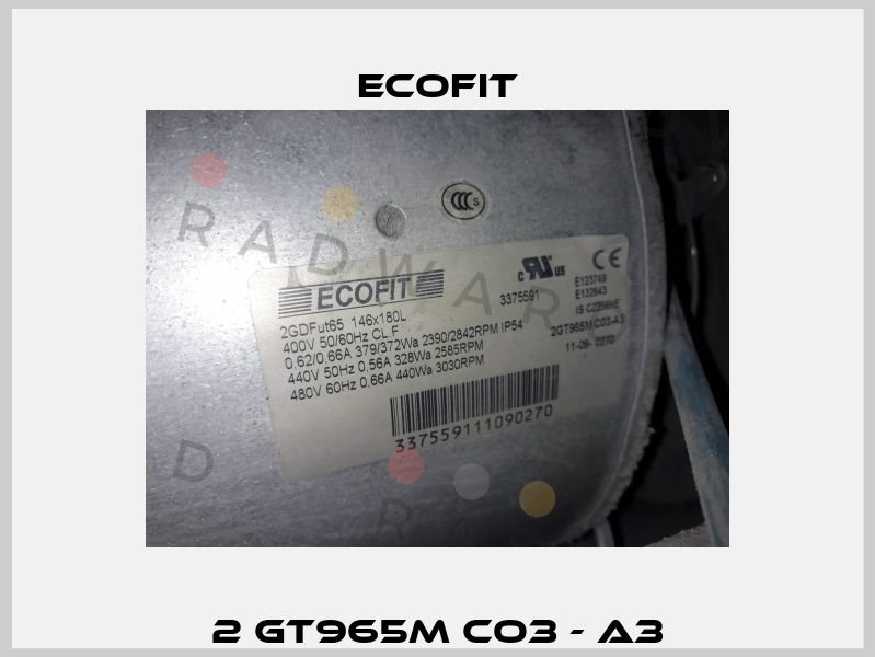 2 GT965M CO3 - A3 Ecofit