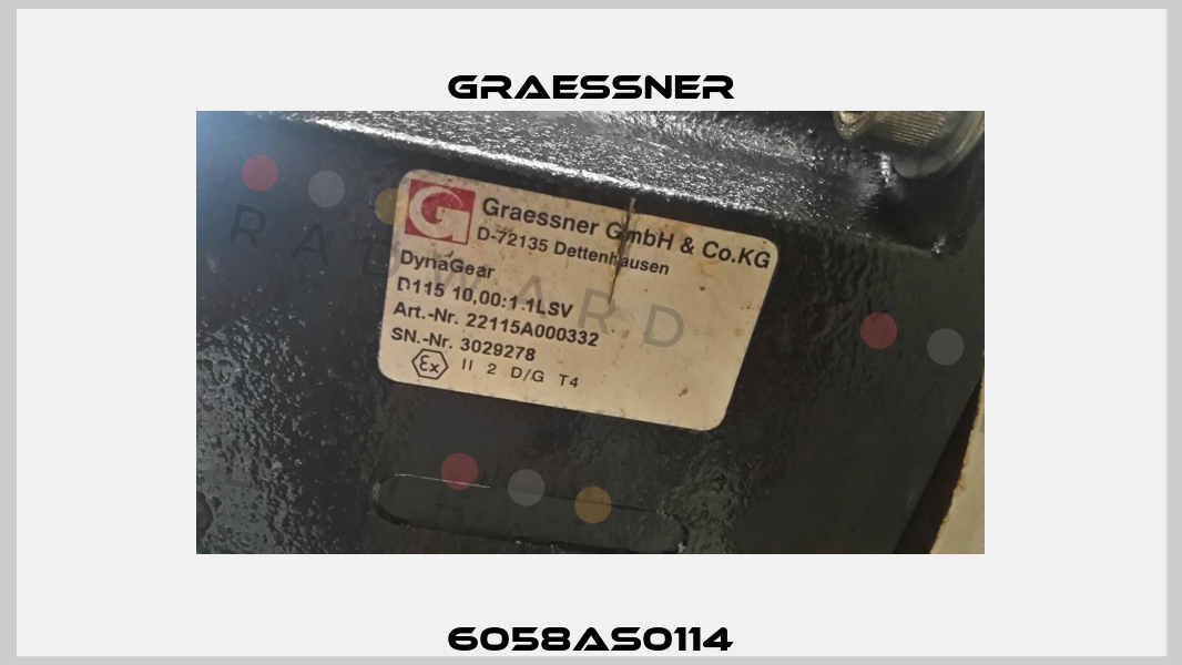 6058AS0114 Graessner