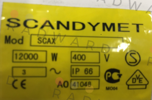 SCAX 12kW (AO41048) SCANDYMET