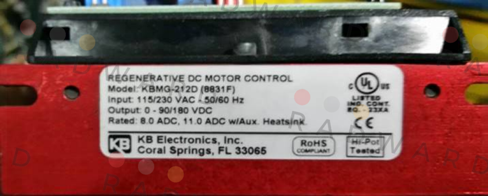 KBMG-212D (8831) KB Electronics
