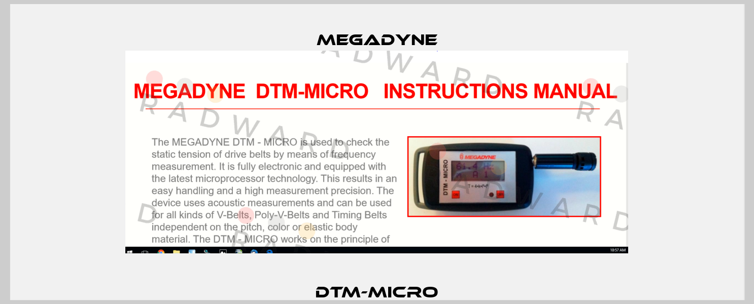 DTM-MICRO Megadyne