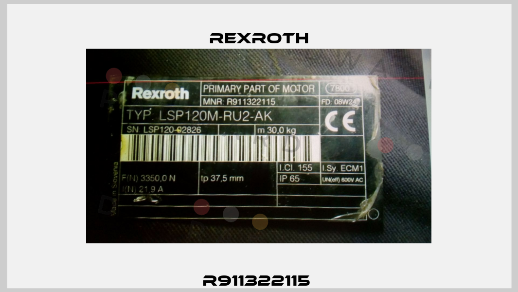 R911322115  Rexroth