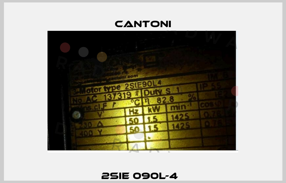 2SIE 090L-4   Cantoni