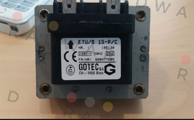 ETU/S 15-P/C  Gotec