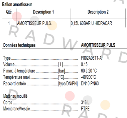 F002A06T1-AI  Hidracar