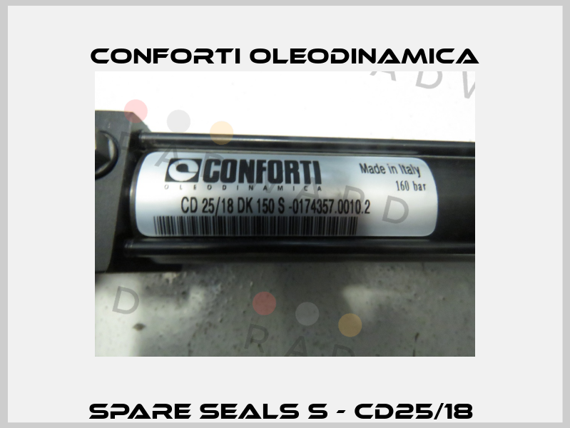 SPARE SEALS S - CD25/18  Conforti Oleodinamica