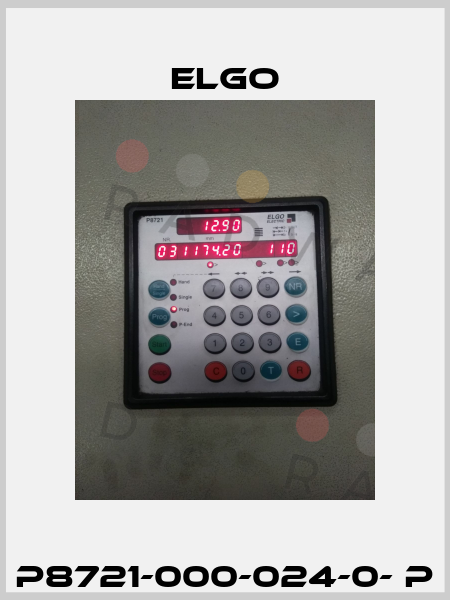 P8721-000-024-0- P Elgo