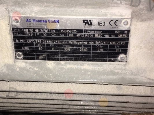 FCM 160 MB-2/PHE AC Motoren
