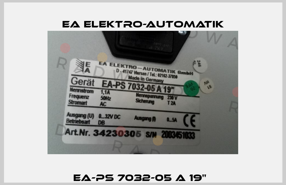 EA-PS 7032-05 A 19"   EA Elektro-Automatik